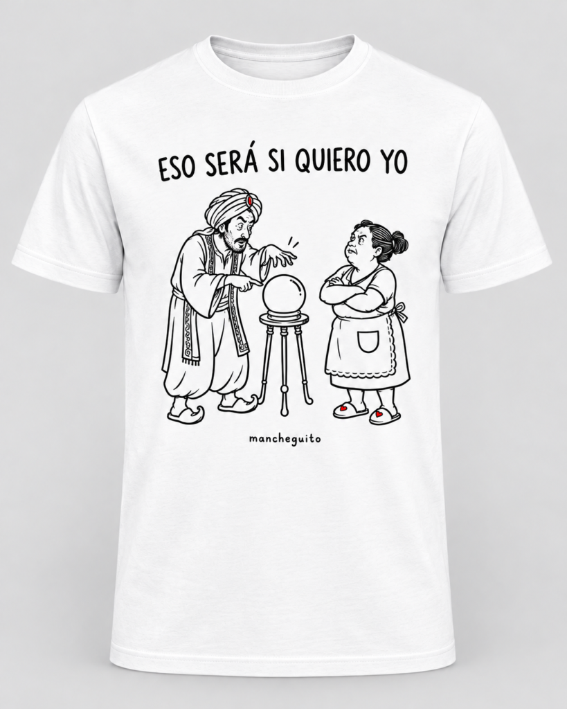 Camiseta ESO SERÁ SI QUIERO YO