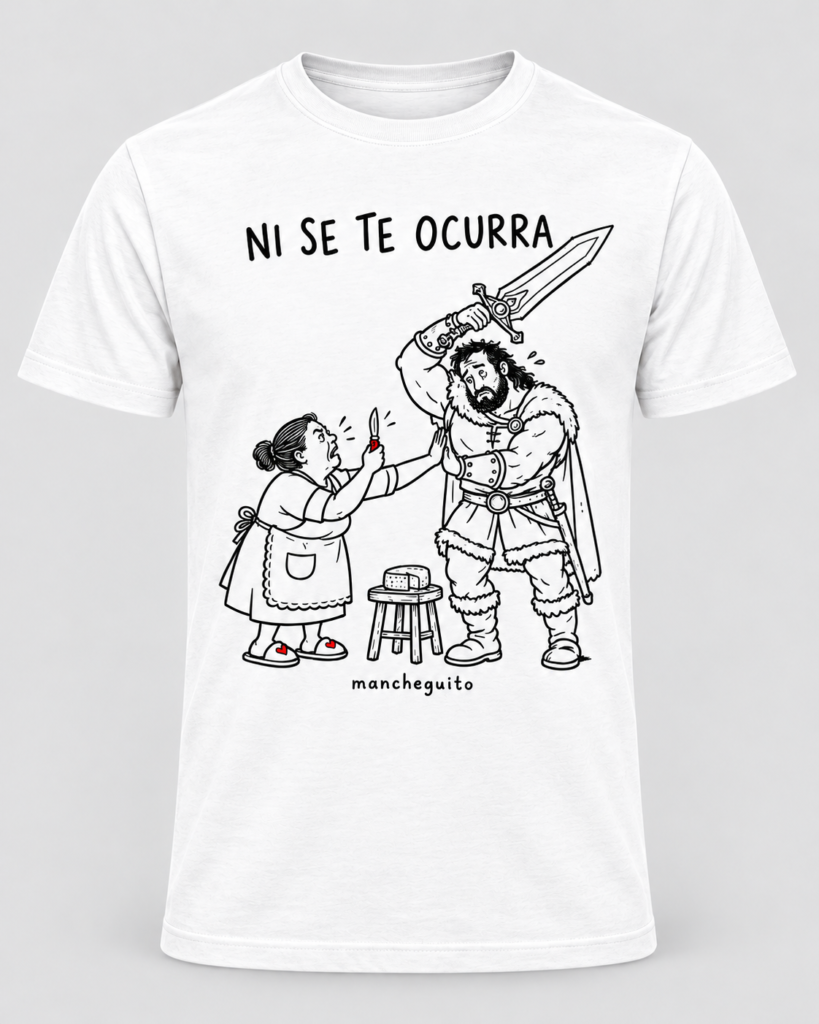 Camiseta NI SE TE OCURRA