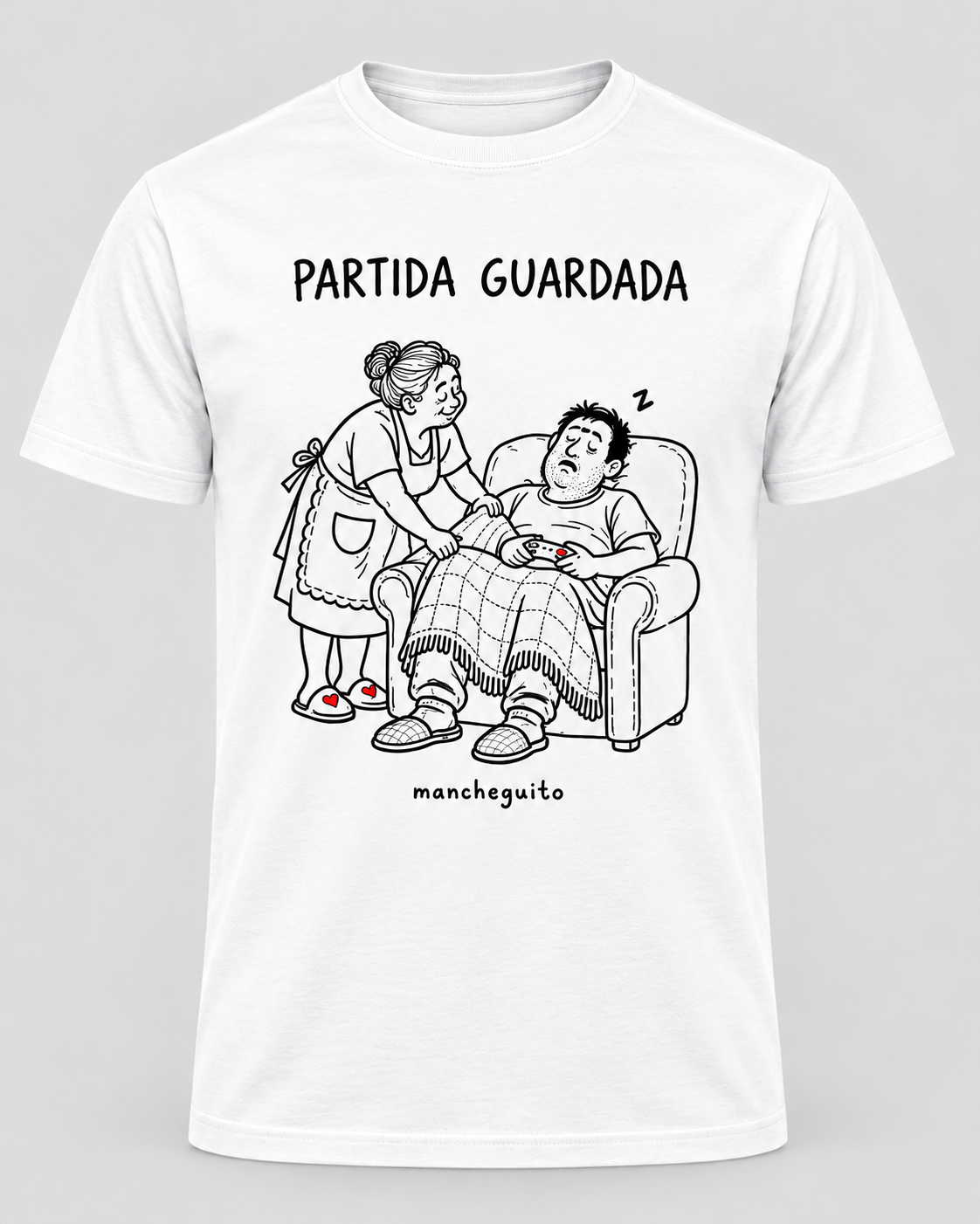 Camiseta PARTIDA GUARDADA