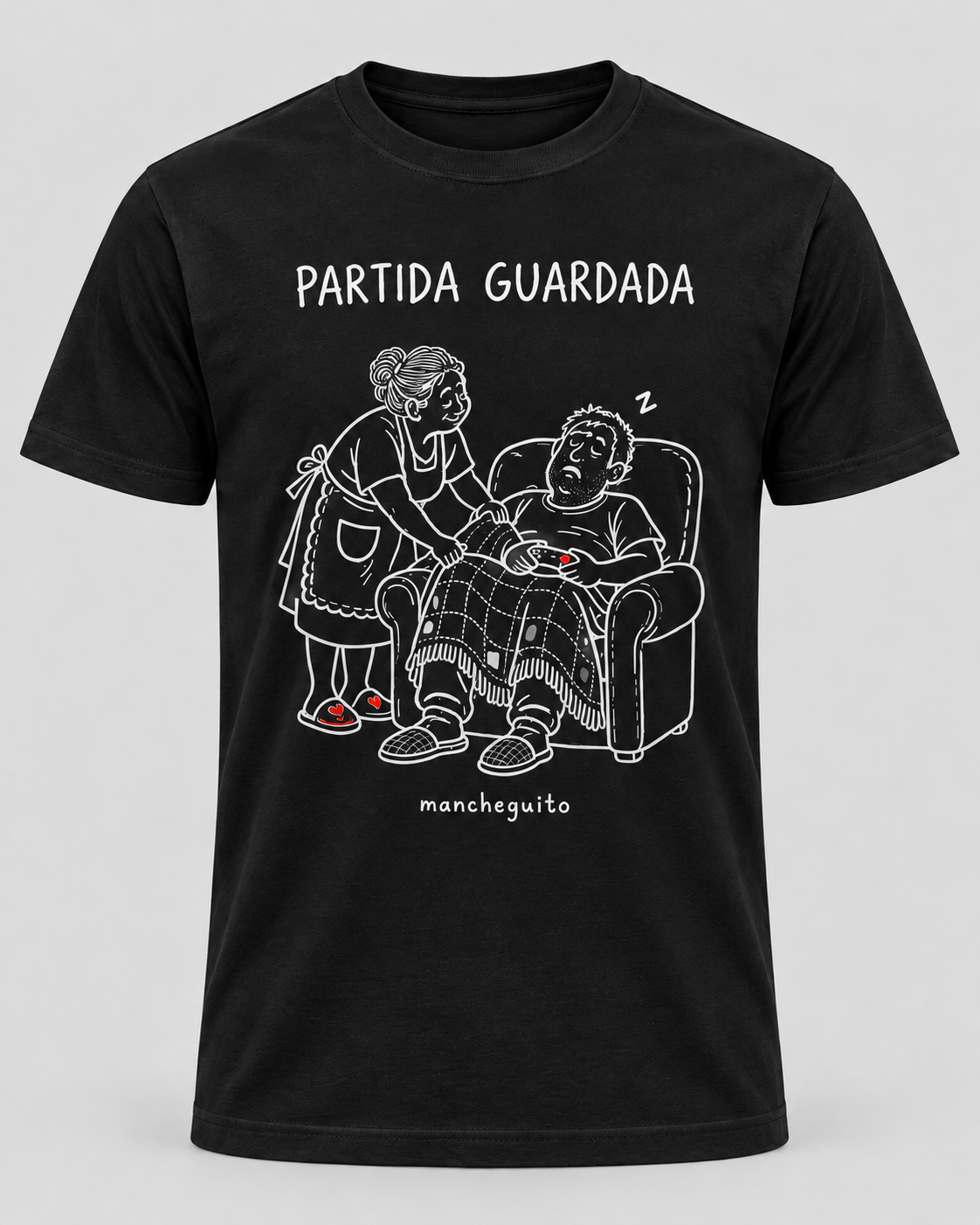 Camiseta PARTIDA GUARDADA - Imagen 2