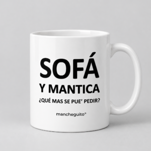 Taza SOFÁ Y MANTICA